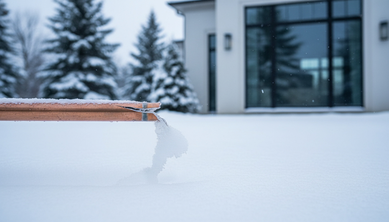 Managing Frozen Pipe Bursts in Orono Luxury Estates