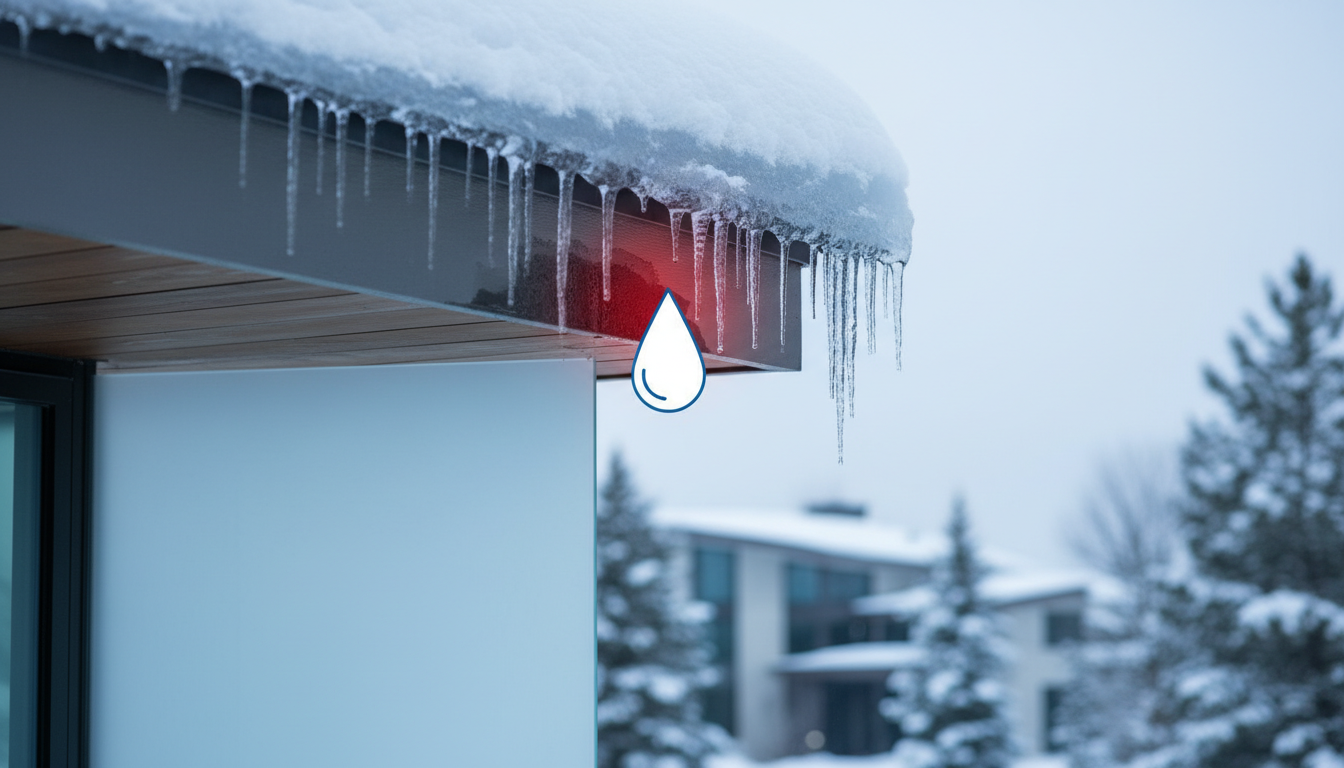 Ice Dam Removal and Moisture Mapping in Wayzata