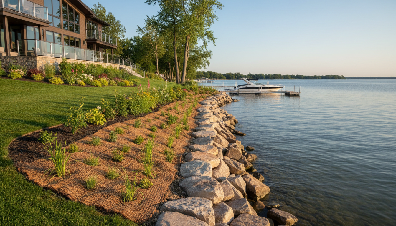 Lake Minnetonka estate undergoing professional restoration