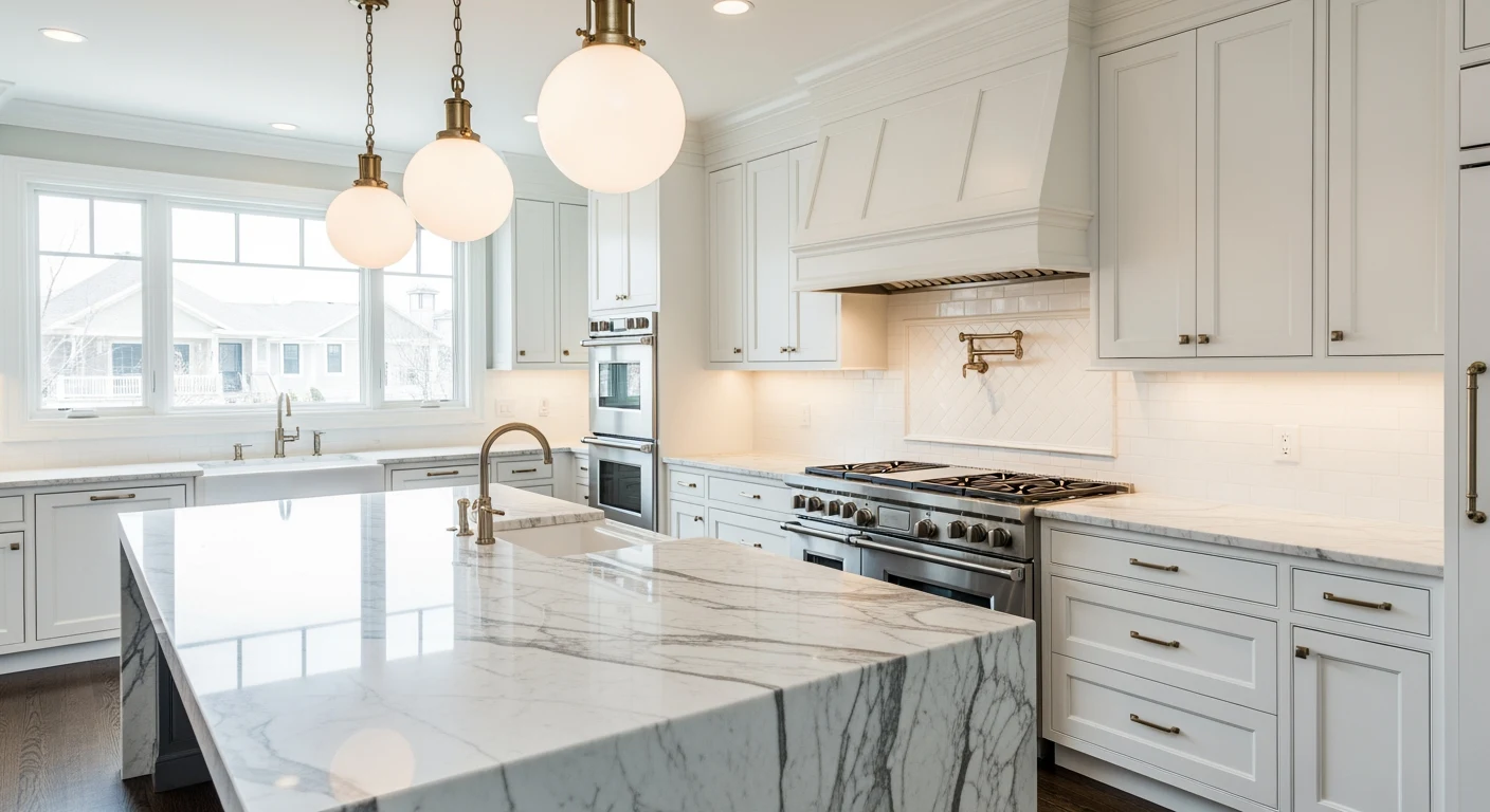 Luxury kitchen renovation by Partners Restoration