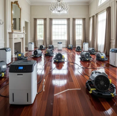 Restoration equipment by Partners Restoration