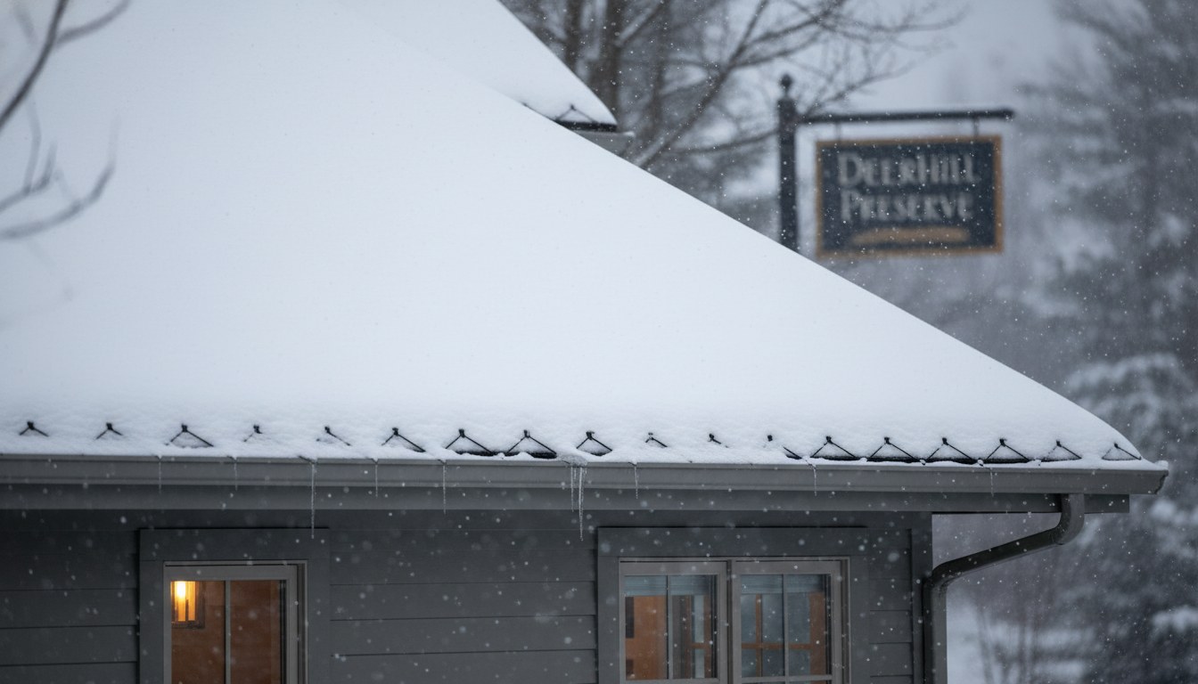 Ice Dam Prevention and Remediation for High-Pitch Rooflines in Deerhill Preserve