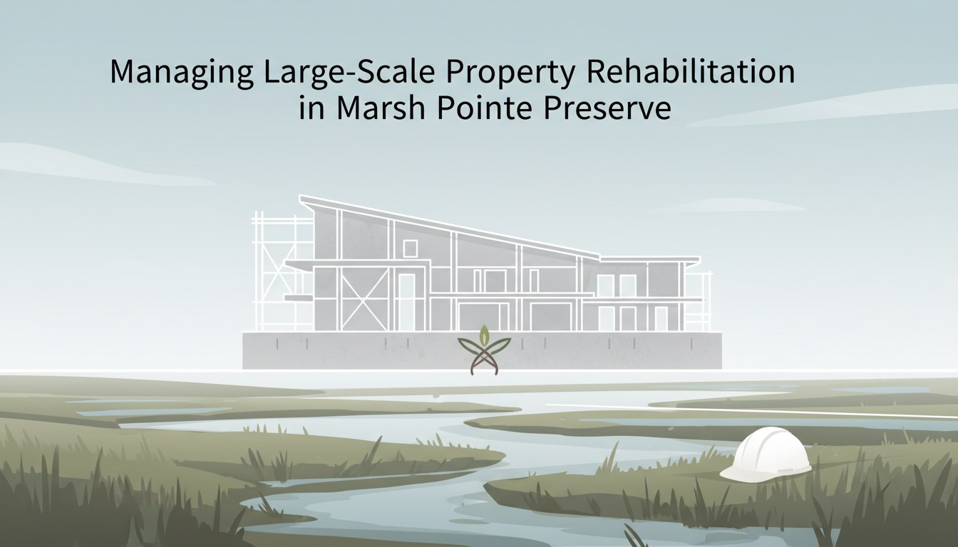 Managing Large-Scale Property Rehabilitation in Marsh Pointe Preserve