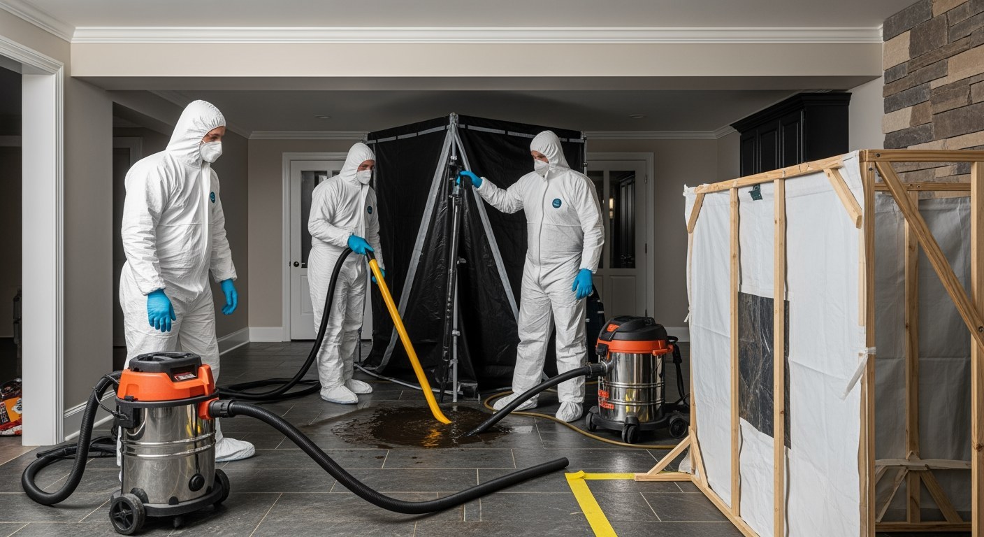 Sewage Backup Cleanup: Safety Protocols and Sanitization