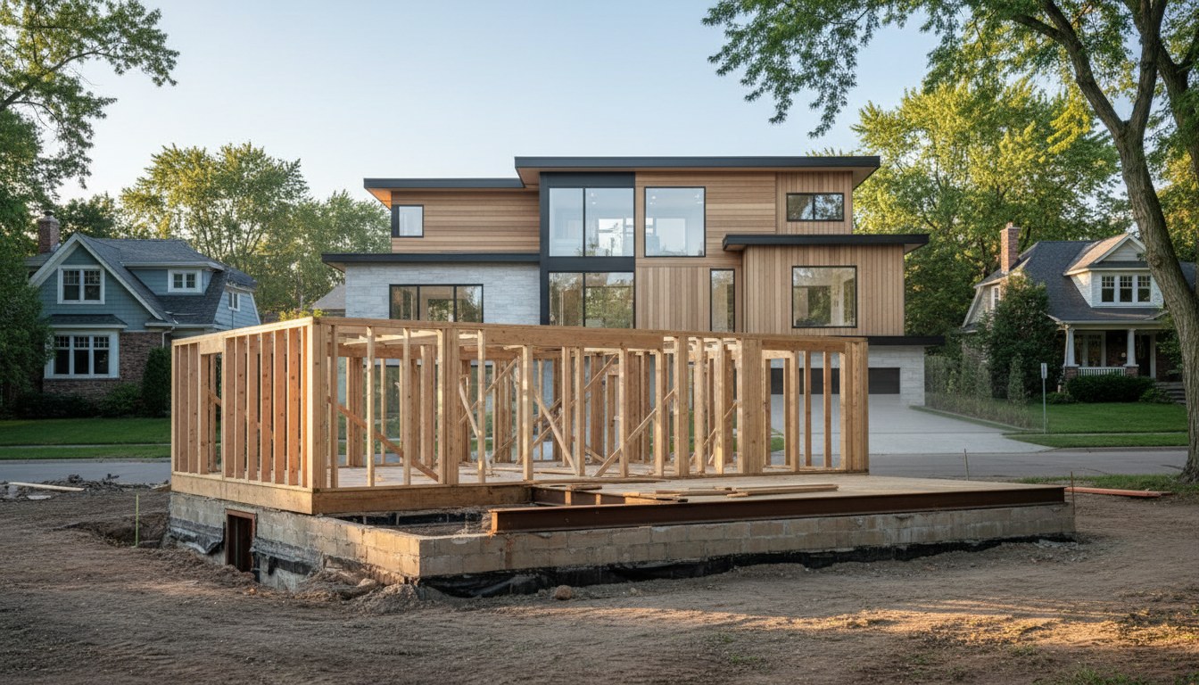 Strategic Teardowns: When Restoration Becomes a New Build Custom Home in Edina