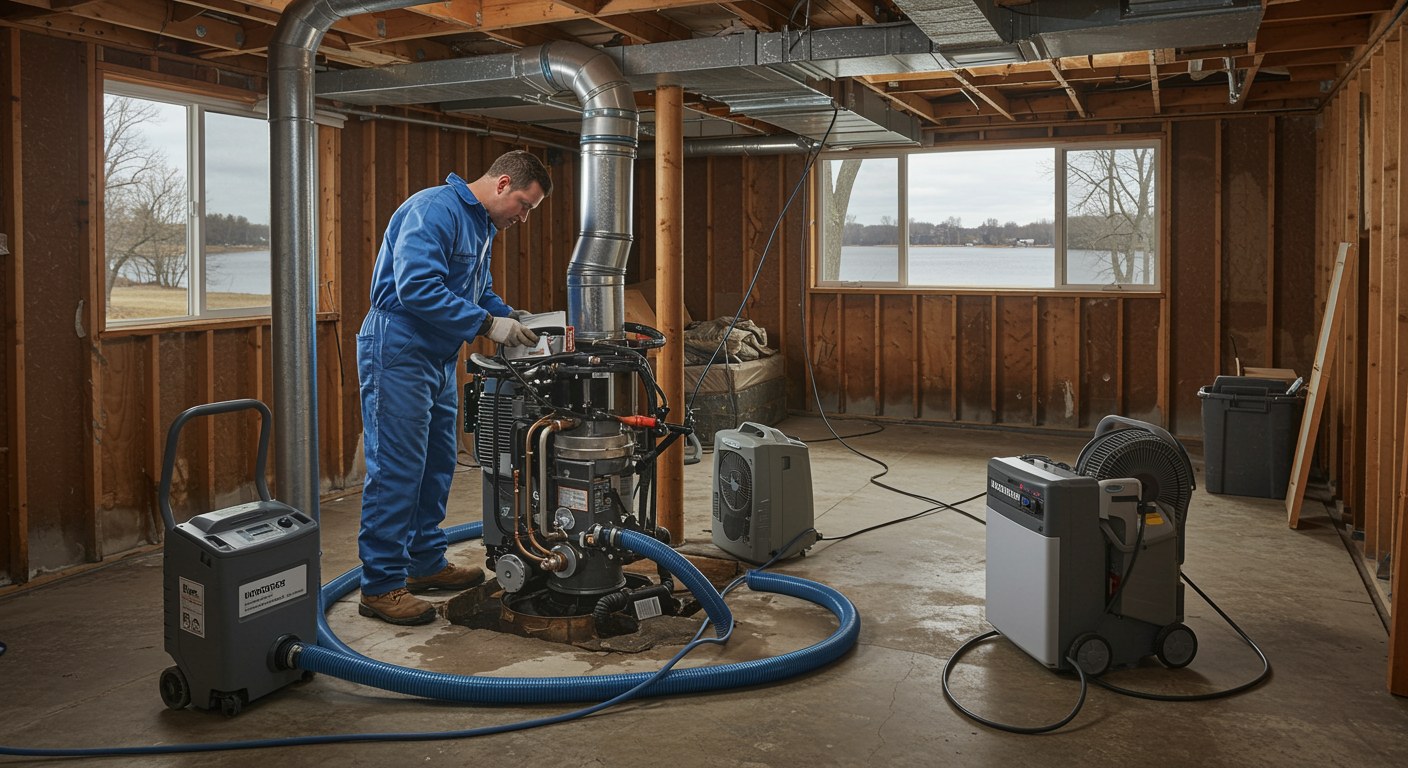 Water Damage Restoration Plymouth MN — Partners Restoration, Medina MN, serving western Twin Cities