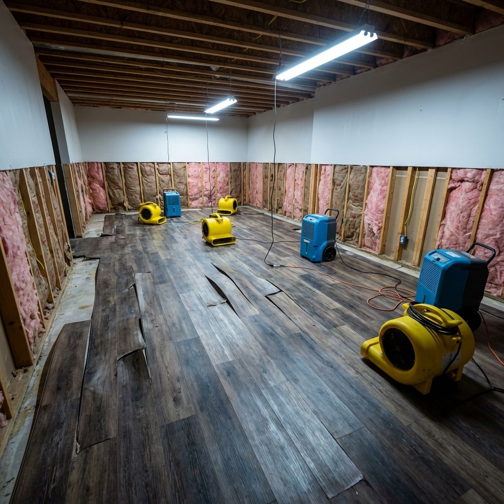 Flooded basement in Minnetonka