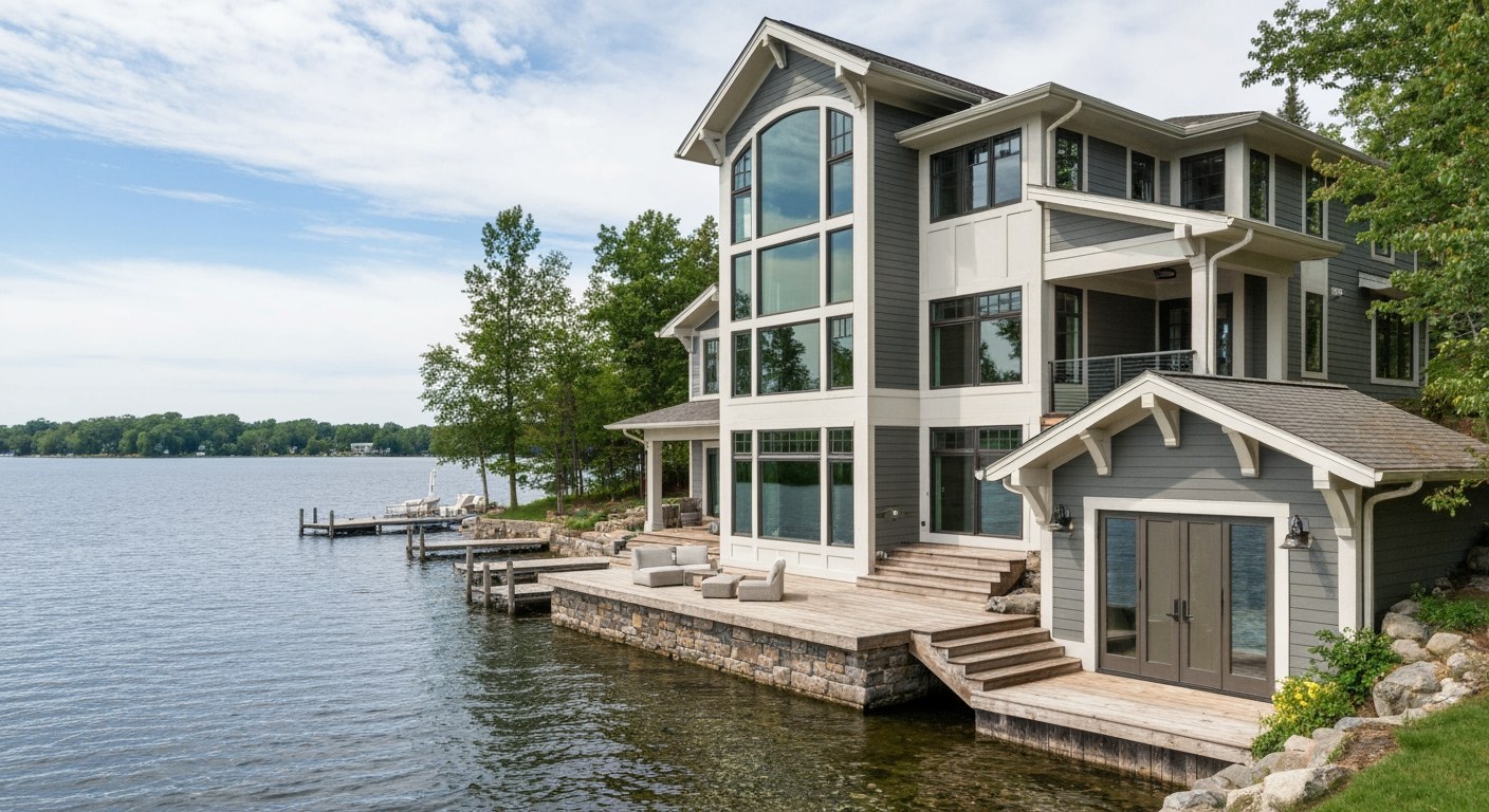 Custom Home Renovation in Deephaven MN — Partners Restoration, Medina MN